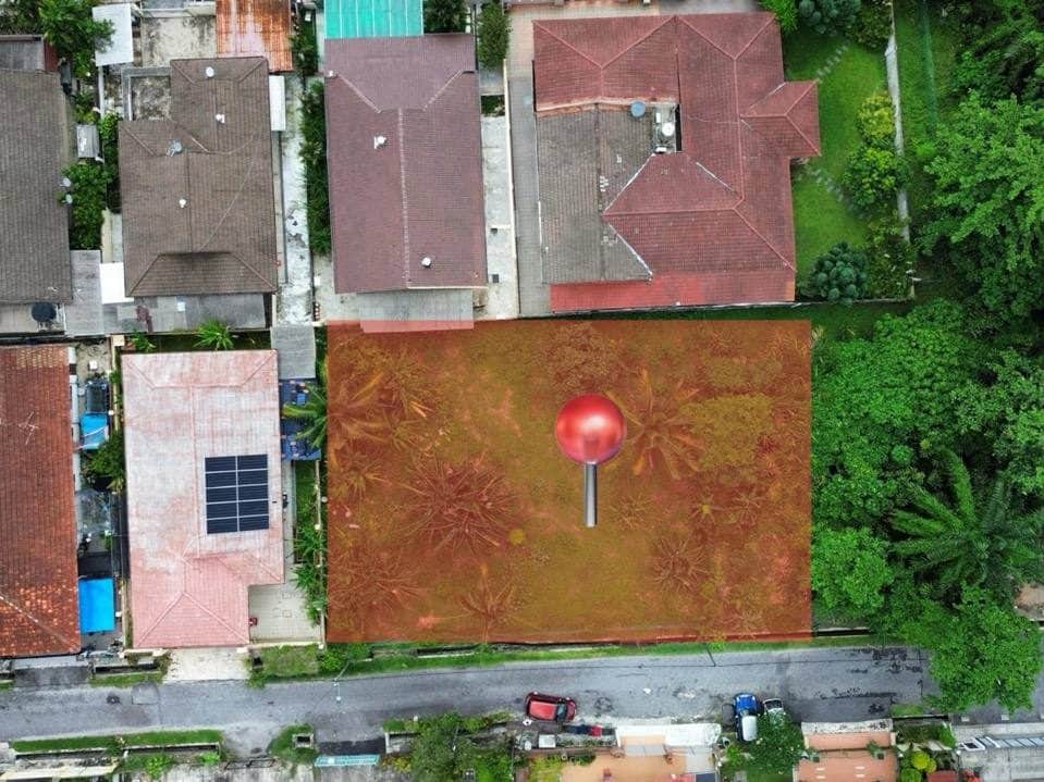 Tanah Banglo 6512 sqft Taman Ayer Panas Setapak KL Jalan Tar Akses Mudah
