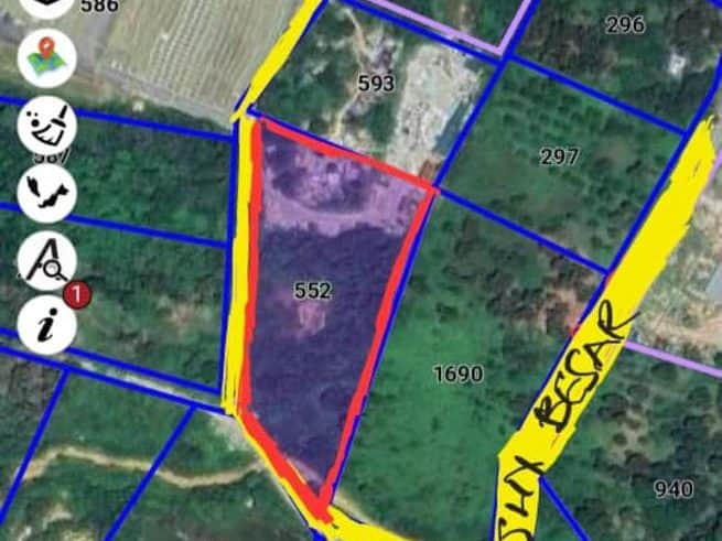 Tanah 3.75 Ekar Sungai Lalang Semenyih Freehold Akses Jalan Tepi Laluan Strategik