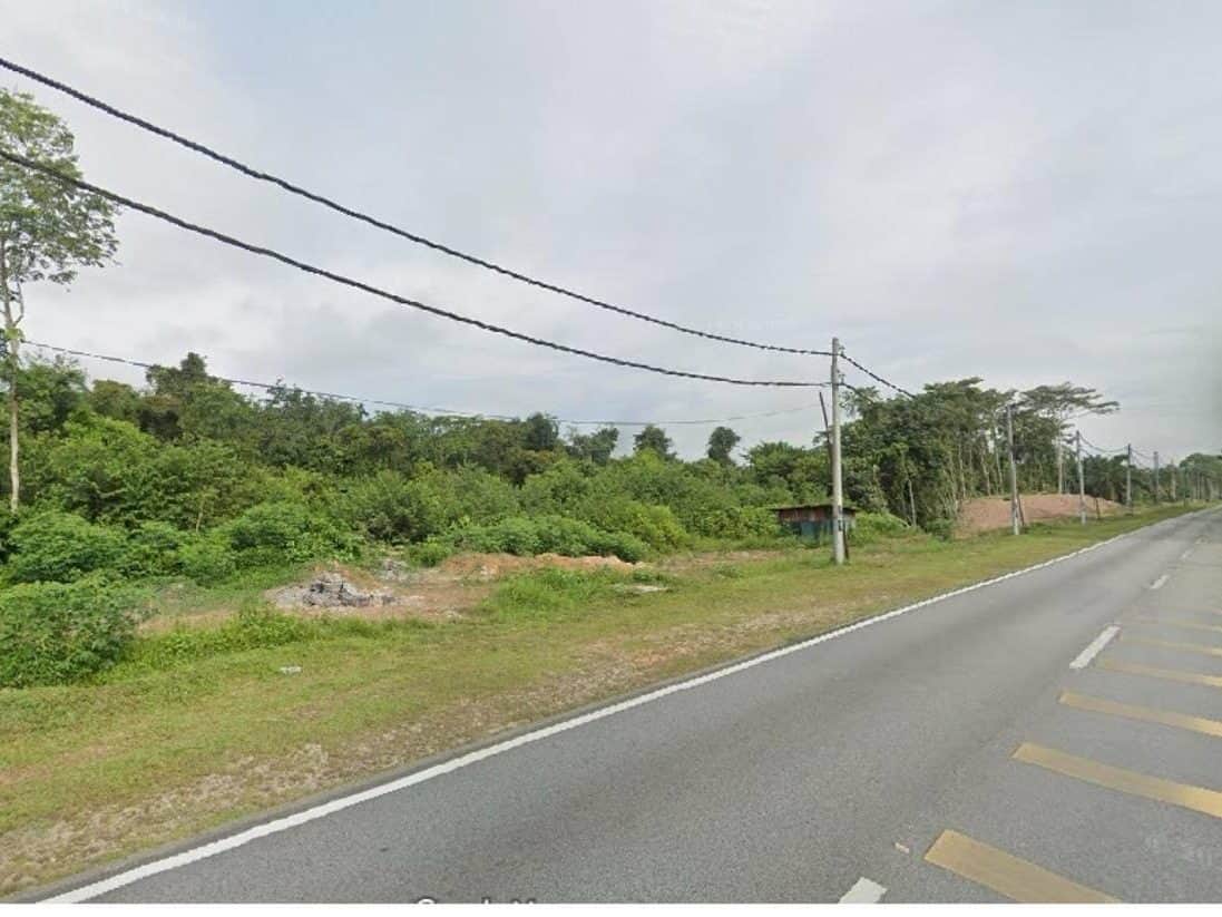 Tanah Pertanian 13.5 Ekar Freehold Main Road Frontage Slim River Perak