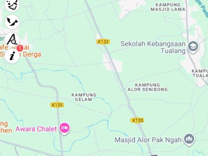 Tanah Lot Kediaman 5,000 Kaki Persegi Freehold Tajar