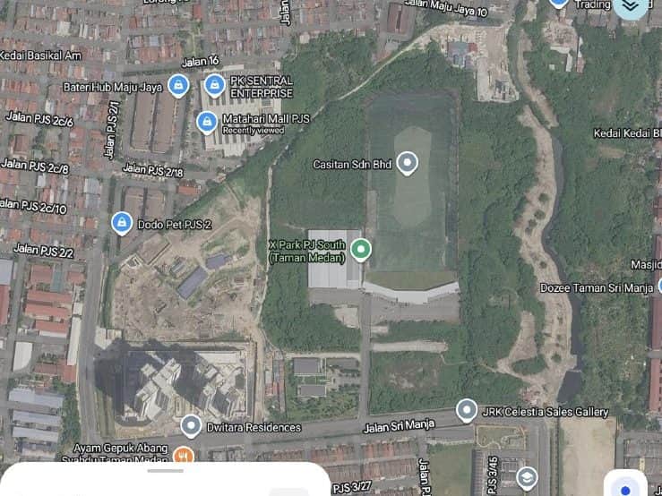 Tanah Komersial Untuk Disewa 2 Ekar Petaling Jaya Selatan PJS Selangor