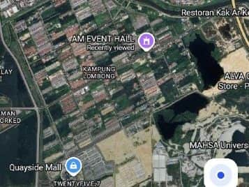 Tanah Untuk Disewa 1 Ekar Menghadap Jalan Utama Kg Lombong Seksyen 29 Shah Alam Kota Kemuning