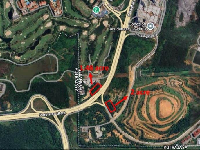 Tanah Komersial Stesen Minyak 2 Ekar Putrajaya Untuk Disewa